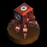 Red Totebot Statue item icon in Scrap Mechanic